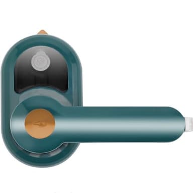 GERUI Mini fer à repasser à vapeur manuel rotatif à 180° - Mini fer à repasser à vapeur léger - Semelle anti-adhésive - Chauffage rapide - Avec 50 ml - Pour la maison et les déplacements