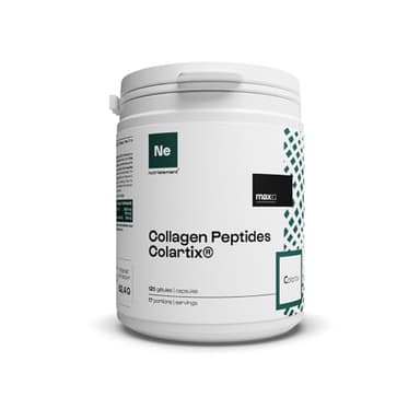 Nutrielement - Collagène Colartix (Type 2) 120 gélules - Collagene hydrolysé - 10 fois plus puissant que Collagène Type 1 - Os et Articulations | By Nutrimuscle