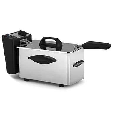 Orbegozo FDR 16 - Friteuse professionnelle, thermostat réglable, 1,5 l, voyants lumineux, 1500 W