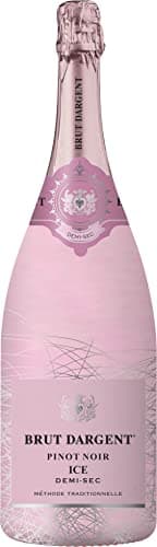 Brut Dargent Ice Pinot Noir - Vin Effervescent Rosé Demi-Sec Magnum - Méthode Traditionnelle (1 x 1,5 L)