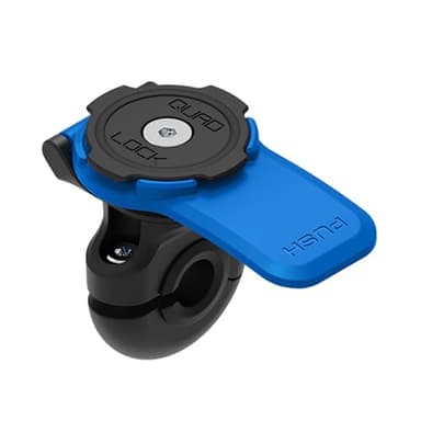 Quad Lock Rétroviseur pour Moto/Scooter Support Téléphone pour iPhone, Galaxy, Pixel Et Adaptateurs Universels
