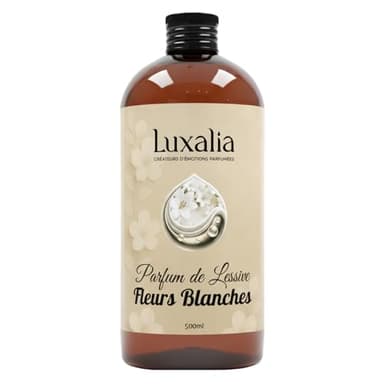 Parfum de Lessive Fleurs Blanches - Hautement Parfumé - Luxalia - 500ml