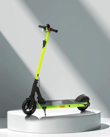 QNQ Trottinette Électrique, Moteur 500W, 8'' Trottinette Electrique Enfant Pliable, Vitesse Max 25 KM/H, Autonomie 12-15KM, Affichage LED, pour Enfants, Adolescents, Adultes