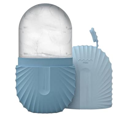 Ice Roller Visage Glace Visage, Ice Roller Visage Massage, Ice Roller Pour Visage, Rouleau De Massage Glace, Rouleau À Glace Pour Le Visage Pour Visage Et Yeux, Eliminer Les Ridules, Réduire Poches