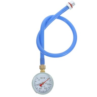 SHINEOFI Testeur de -Pression D'échappement Automobile, Jauge de Détection de Colmatage Catalytique, Instrument de Contrôle des Émissions, Manomètre pour Diagnostic Moteur, Usage