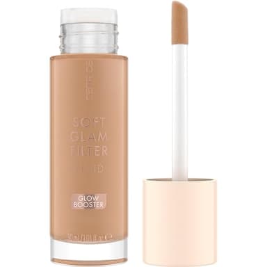 Catrice Soft Glam Fluide filtre, base, n° 030, Nude, nourrissant, naturel, brillant, radieux, végétalien, sans huile, sans parfum, sans alcool, 1 pièce (30 ml)