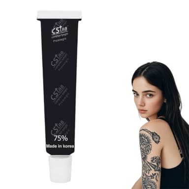 Crème anesthésiante pour tatouage Crème auxiliaire de tatouage avant tatouage épilation au laser piercing (10g)