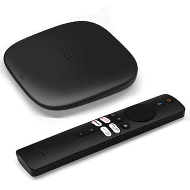 Xiaomi Mi TV Box S 3nd Gen, 2GB RAM + 32GB ROM, Reproductrice Streaming en 4K Ultra HD, Bluetooth, Wi-FI, 3ème Génération, Noir