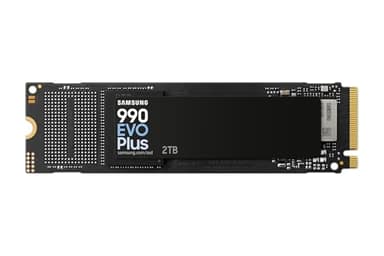 Samsung SSD Interne 990 EVO Plus, NVMe 2.0 PCIe 4.0 x 4 / 5.0x2, 2 To, Vitesse de lecture jusqu'à 7250 Mo/s, Idéal pour le gaming et la bureautique, MZ-V9S2T0BW