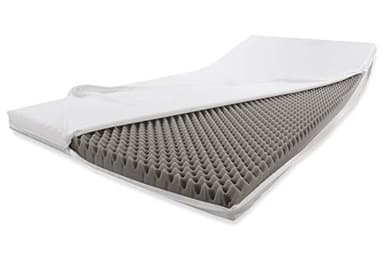 Dibapur® OTTO: Matelas en mousse froide Matelas roulé Surélevation de matelas Topper Renfort de matelas Massage (70 x 190 cm)