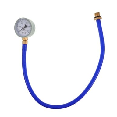 FIXOSHEE Testeur de Pression Échappement Voiture Compatible Multi-marques Manomètre Facile à Utiliser pour Diagnostic Blocage Catalyseur et Système Échappement
