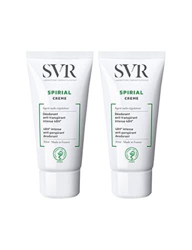 SVR Spirial Crème Déodorant Anti-Transpirant Intense 48H Lot de 2 x 50 ml