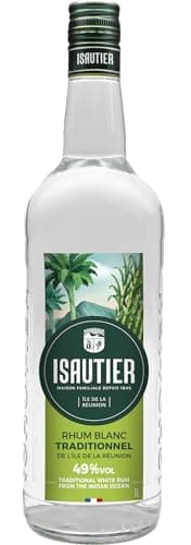 Isautier - Rhum Blanc traditionnel de l'Ile de la Réunion - 49° (1 x 1L)