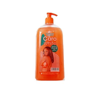 Caro White Gel Douche Clarifiant - 1000 ml - A l'Huile de Carotte - Lightening Shower Gel