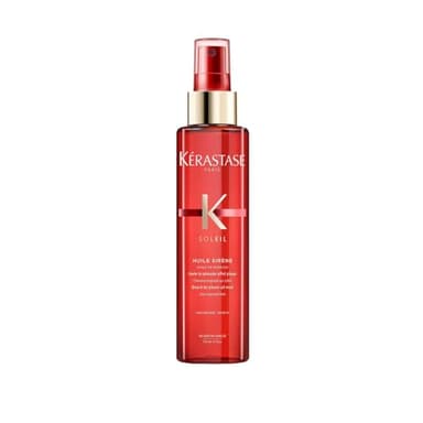 Kérastase, Soleil, Huile Capillaire Protectrice UV Sans Rinçage avec Protection Solaire, Pour Tous Types de Cheveux, Huile Sirène, 150 ml