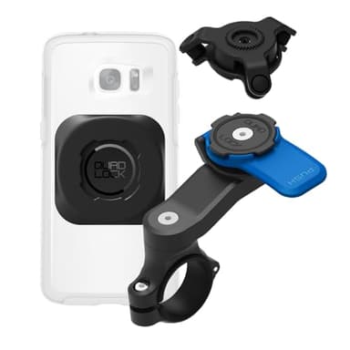 Quad Lock Support téléphone Moto pour Guidon avec Amortisseur de Vibrations et Adaptateur MAG Universel
