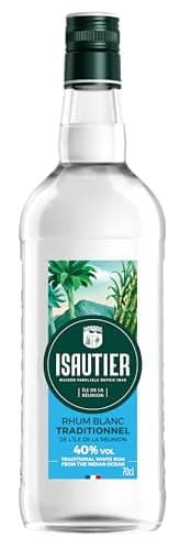 Isautier - Rhum Blanc traditionnel de l'Ile de la Réunion - 40° (1 x 0,7L)