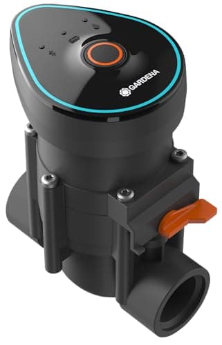 Vanne d’arrosage 9 V Gardena Bluetooth : Avec commande d’arrosage programmable via appli Bluetooth, portée jusqu’à 10 m, 6 programmes individuels (01285-20)