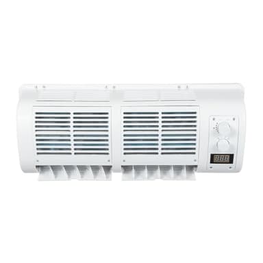 Climatiseur 12V, Pour Voiture Mural, Caravane Climatiseur, Vitesse Du Vent Et Température Réglables, Faible Niveau Sonore, Ecran LCD, 100W, 3000 Tr/Min