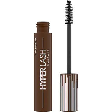 Catrice Hyper Lash Mascara 020 Speedy Brown, volume allongeant, brun, brosse fribre pour cils définis, looks naturels ou dramatiques, 11ml