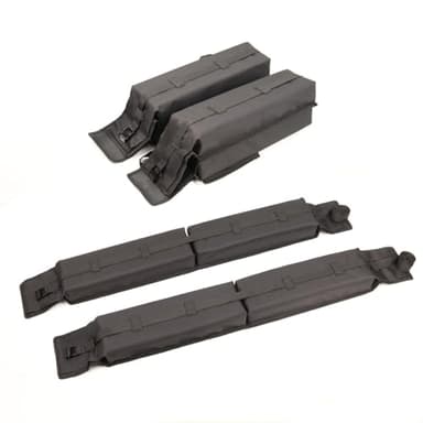 FURREN 2 Pièces Barre De Toit pour Renault Scenic Kadjar Clio Megane, Montage Rapide Voiture Galeries Toit Barres Transversales Porte-Bagages Barres de Toit Voiture Externes