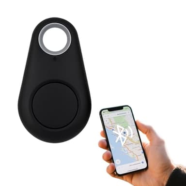 Traceur GPS Bluetooth 5.0 avec Alarme Anti-Perte et Géorepérage, Localisateur Intelligent pour Animaux (Chats, Chiens), Clés, Voitures, Portefeuille, Bagages, Compatible iOS & Android