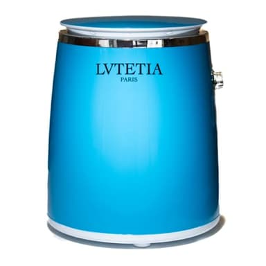 LVTETIA Mini lave linge multifonction 3.5kg de 240W Portable avec Fonction Essorage, Petite taille compact, Capacité de charge 3.5 kg Idéal pour Étudiant, Camping, Camping Car, Petite salle de bain