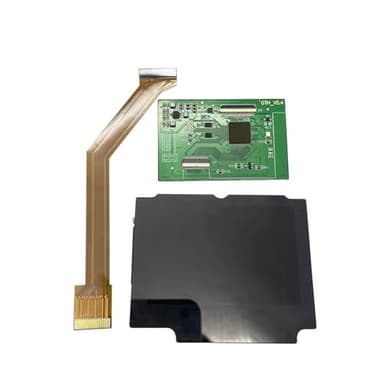 Kit écran LCD IPS for GameBoy Advance SP GBA SP, densité de pixels 4:1, pré-laminé, affichage 9 couleurs(Pre-Laminated Black)