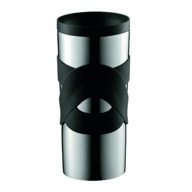 Bodum - 11043-01 - Travel Mug - Mug de Voyage Isotherme Double Paroi Inox - 0.35 L - Noir
