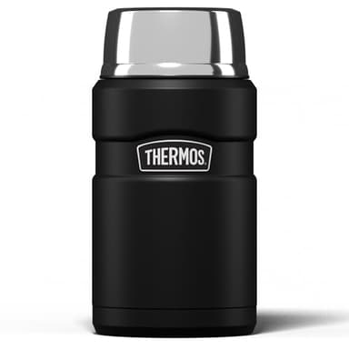 Très grand thermos isotherme en acier inoxydable, 710 ml, bleu métallisé