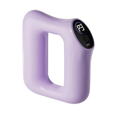 NHQZ Anneau de Fascia Multifonctionnel,Appareil de Massage pour Tout le Corps,Massage Ventre pour Brûler Les Graisse,Portable,Silencieux,5 Forces Réglables,Chargé de Type-C,30W