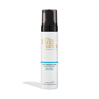 Bondi Sands - Mousse autobronzante Light/Medium - Mousse autobronzante pour un bronzage naturel sans exposition au soleil, 200 ml