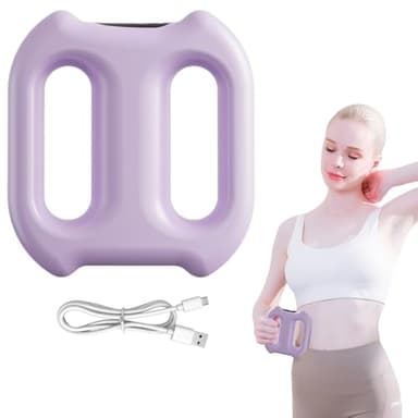 Anneau Minceur Taille, HOVCEH Anneau de Fascia Électrique pour Corps Entier, Multifonctionnel Appareil de Massage du Ventre avec Ceinture Fascias pour Relaxation Musculaire et Brûler les Graisses