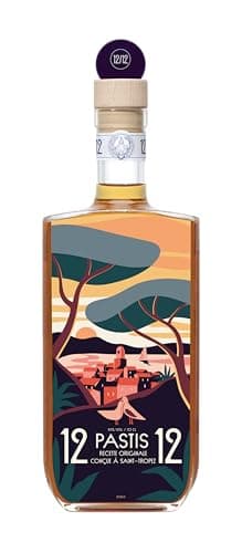 Pastis 12/12 édition Golfe de Saint-Tropez 45° 70cl