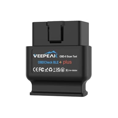 Veepeak OBDCheck BLE + Bluetooth OBD II EOBD Scanner Lecteur de Code de Voiture Outil de Diagnostic de Moteur pour iOS et Android