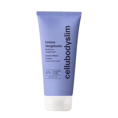 Crème Vergetures Grossesse & Cicatrices | Formule Naturelle aux Huiles de Noisette & Tournesol | Soin Intensif Réparateur et Hydratant | Convient aux Femmes Enceintes & Allaitantes | 200 ml
