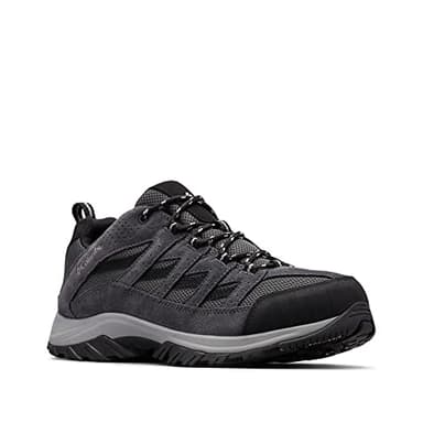 Columbia CRESTWOOD Chaussures Basses De Randonnée Et Trekking Homme, Noir (Shark x Columbia Grey), 43 EU