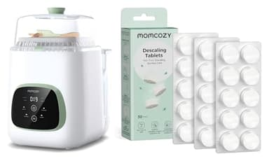 Momcozy Lave Biberon & Comprimés détartrés-30 Pack