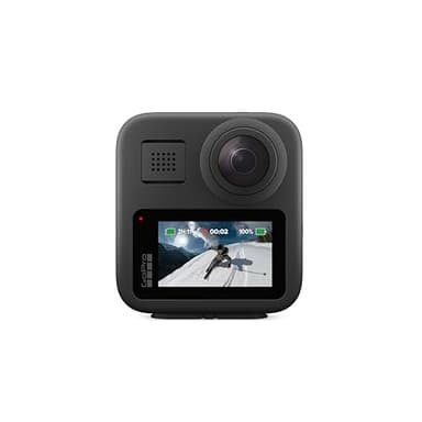 GoPro Max — Caméra d'action Traditionnelle étanche 360 + avec écran Tactile sphérique 5.6K30 vidéo HD 16,6 MP 360 Photos 1080p stabilisation de Diffusion en Direct