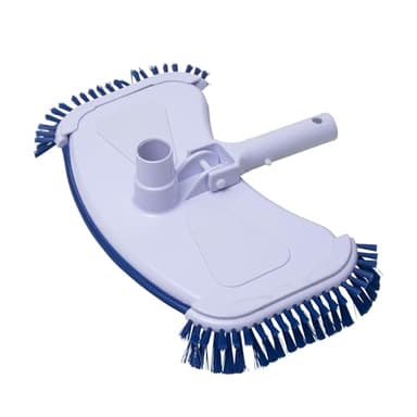 WERKA Pro, Aspirateur Brosse de Fond pour Piscine, Nettoyage Efficace et Pratique, Design Ingénieux avec Tête Lestée et Brosses Latérales, Blanche, 36 x 17 x 24 cm