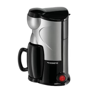Dometic Perfect Coffee MC01 Cafetiere 1 Tasse, 150 ML 12 V, Noir/Gris