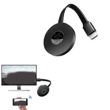 Box TV - Accès Gratuit à Toutes Les chaînes, Streaming sans Fil du PC vers la TV, Meilleur Appareil de Streaming, Projecteur sans Fil, Appareil de Diffusion