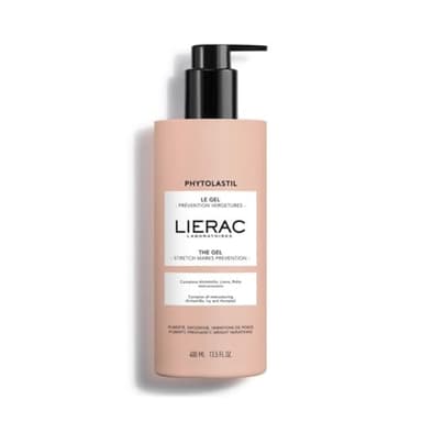 Lierac - Phytolastil - Le Gel Prévention Vergetures 400ml - Soin Corps Vergetures - Hydrate – Apaise - 97% d'ingrédients d'origine naturelle - Tous types de peaux - Grossesse - Variations de poids