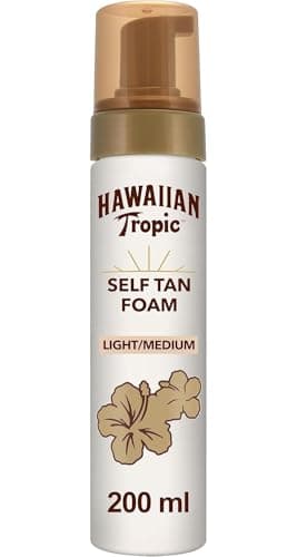 HAWAIIAN Tropic Mousse Autobronzante Clair à Medium 200 ml