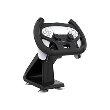 Courses au volant multiaxes Support de poignée de jeu pour PS5 Jeu de conduite Volant de course Ensemble de manettes Support de fixation pour Playstation 5 accessoires de jeux