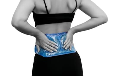 BIOSYNEX - Coussin Chauffant ou Refroidissant Lombaires - Compresse Thermique - Soulage les Douleurs Lombaires, Lumbago, Sciatiques, Maux de Dos, Maux de Ventre, Hématomes