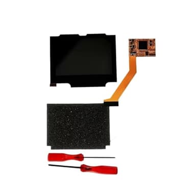 Kit écran LCD IPS rétroéclairé avec câble ruban, 10 niveaux de luminosité for V2, GameBoy Advance SP, GBA SP(LCD Complete kit)
