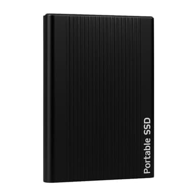Piocspw Disque Dur Externe 2To,2.5 Pouces USB 3.1, Portable étanche et Anti-Choc pour PC, Mac, TV, MacBook, Ordinateur Portable, Bureau, Windows -Noir