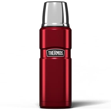 Thermos en Acier Inoxydable 470 ML, Rouge Cranberry, 0,47 l