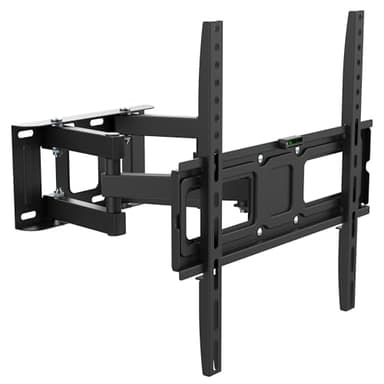 Atlantis P022-E20SDN Support Mural inclinable et pivotant pour TV, Support Mural pour TV de 32" à 65", Max 35Kg, Max VESA 400x400. Inclinaison Verticale de -12° à +12°. Rotation de 180°.